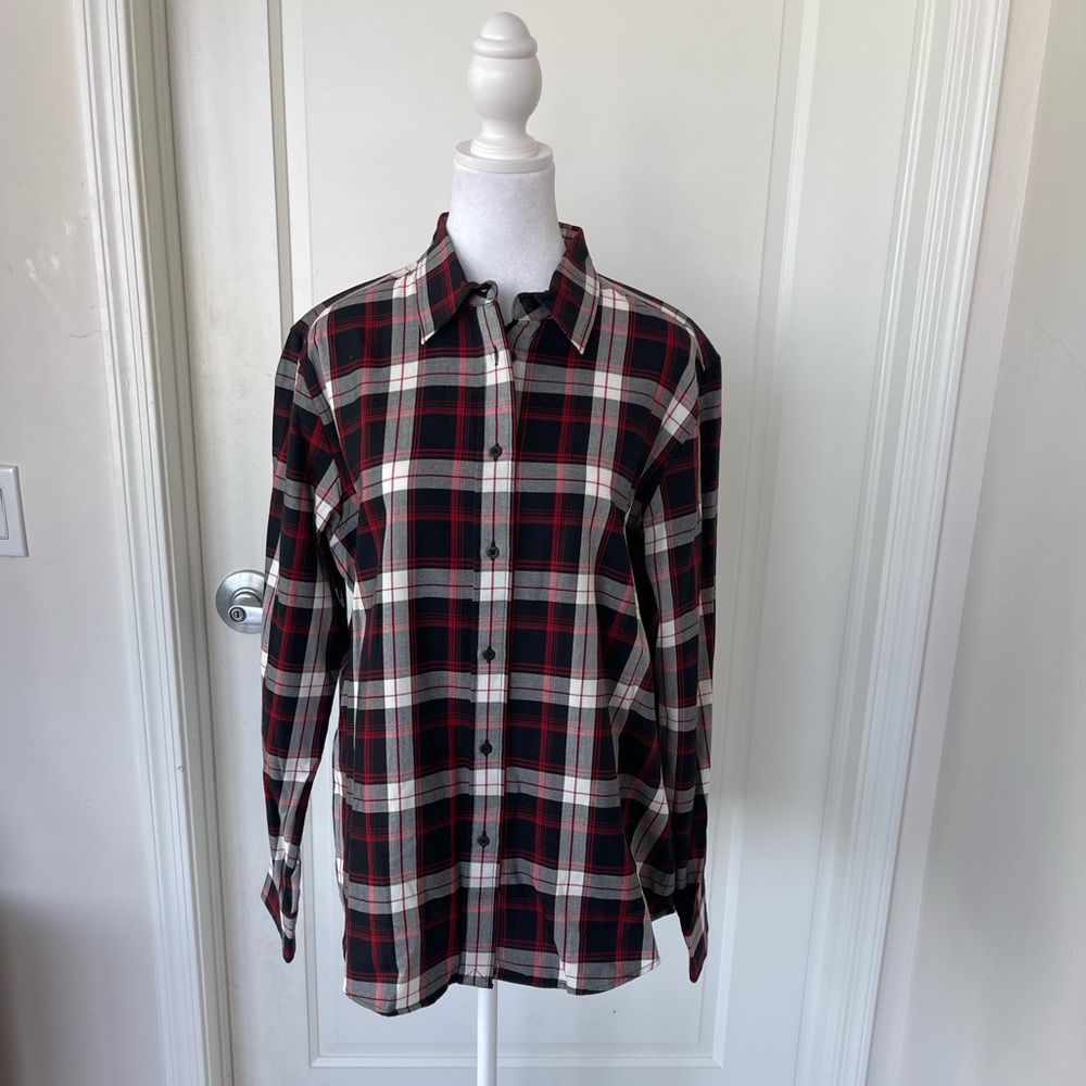 Lauren Ralph Lauren Women’s Jamelko Button Down Shirt Size XL